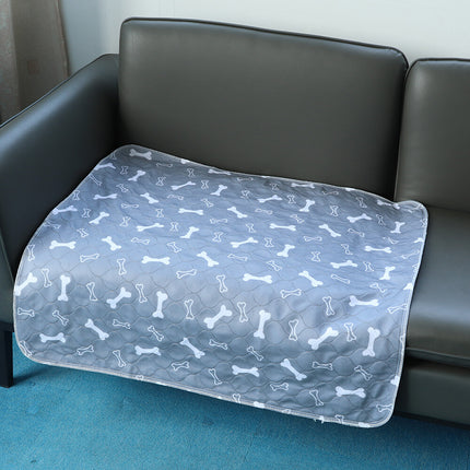 Washable Pet Dog Cat Bed Pee Pads Cushion Absorbent Mat Reusable Training Wee AU