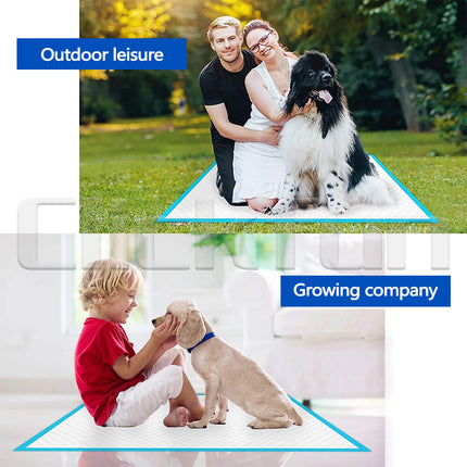 60x60cm 40/400X Pet Training Pads Puppy Dog Cat Indoor Super Absorben Toilet