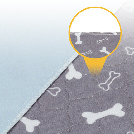 Washable Pet Dog Cat Bed Pee Pads Cushion Absorbent Mat Reusable Training Wee AU