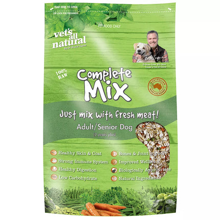 Vets All Natural Complete Mix Adult/Senior Dog Food 15kg