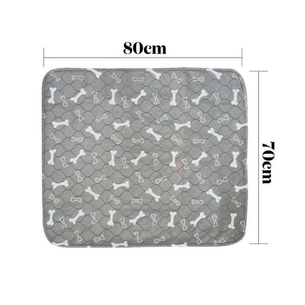 Washable Pet Dog Cat Bed Pee Pads Cushion Absorbent Mat Reusable Training Wee AU