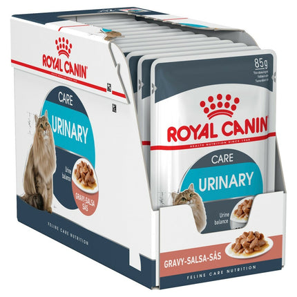 Royal Canin Adult Urinary Care in Gravy Wet Cat Food Pouch 12 x 85g
